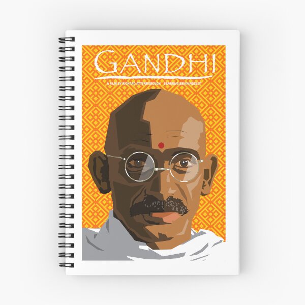Item preview, Graphic image of Gandhi designed and sold by Hugh Whyte.