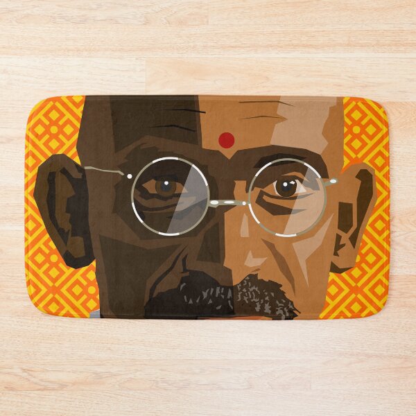 Item preview, Graphic image of Gandhi designed and sold by Hugh Whyte.