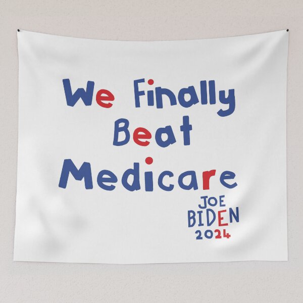 Item preview, We Finally Beat Medicare Joe Biden Quotes designed and sold by ellenhenry.