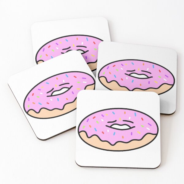 Item preview, pink doughnut designed and sold by ripple-media.