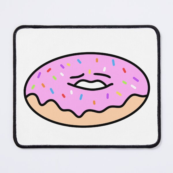 Item preview, pink doughnut designed and sold by ripple-media.