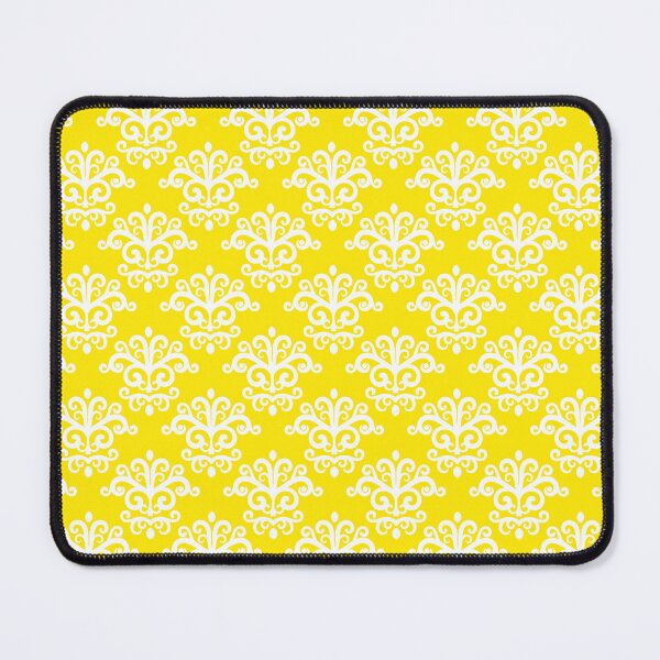 Item preview, Seamless Damask Pattern Yellow #2 designed and sold by MadeInR.