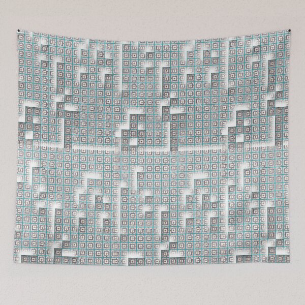 Item preview, Abstract 3D mosaic - Dog Paw - part 1 designed and sold by agence-dcc.
