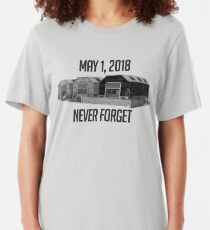Never Forget Dusty Slim Fit T-Shirt