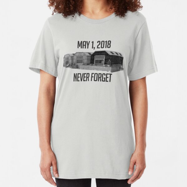 Never Forget Dusty Slim Fit T-Shirt