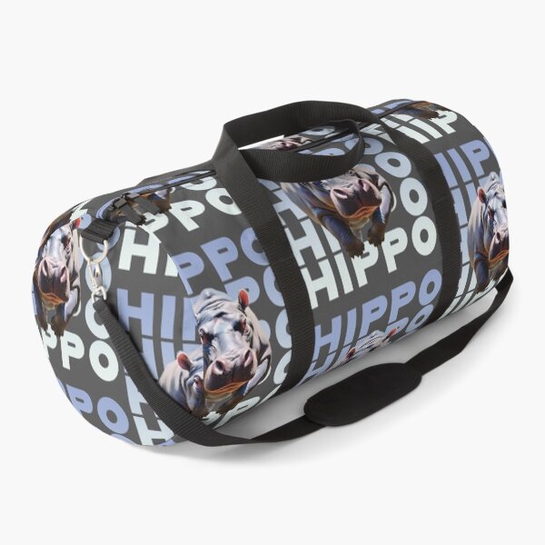 Item preview, Hippopotamus wild animal design travel gif designed and sold by La Loca.