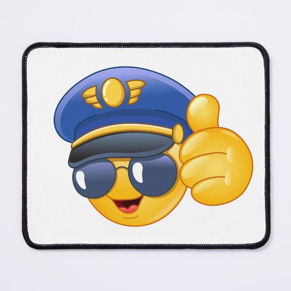 Item preview, Thumb up Pilot Emoticon designed and sold by Yael Weiss.