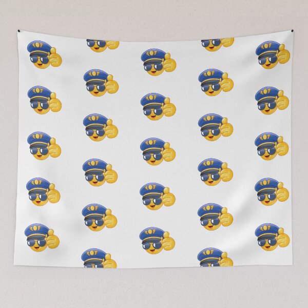 Item preview, Thumb up Pilot Emoticon designed and sold by Yael Weiss.