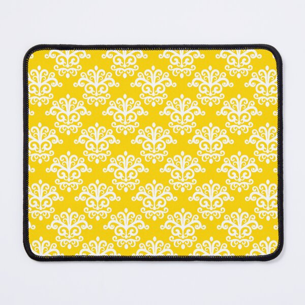 Item preview, Seamless Damask Pattern Yellow #3 designed and sold by MadeInR.