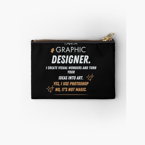 Item preview, I am a graphic designer designed and sold by wanessacreative.