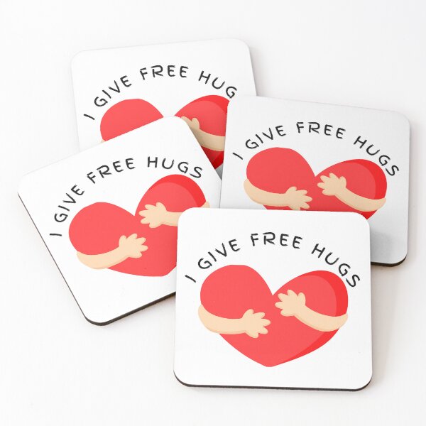 Item preview, I Give Free Hugs - Hugging Heart designed and sold by C73Design.