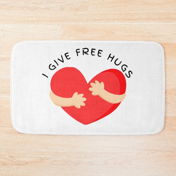 Item preview, I Give Free Hugs - Hugging Heart designed and sold by C73Design.