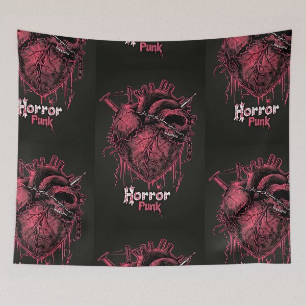 Item preview, “Horror Punk” Heart in Gothic Tattoo Style designed and sold by Piotrek0001.