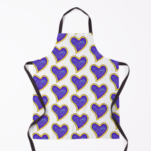 Item preview, Loveheart blue and yellow designed and sold by FlossOrFi.