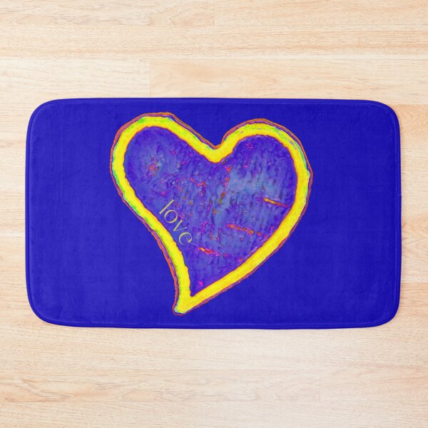 Item preview, Loveheart blue and yellow designed and sold by FlossOrFi.