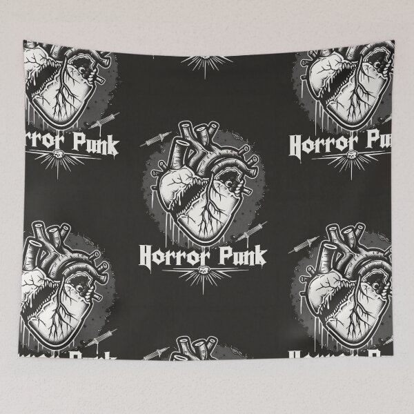 Item preview, “Horror Punk” Heart in Gothic Tattoo Style designed and sold by Piotrek0001.