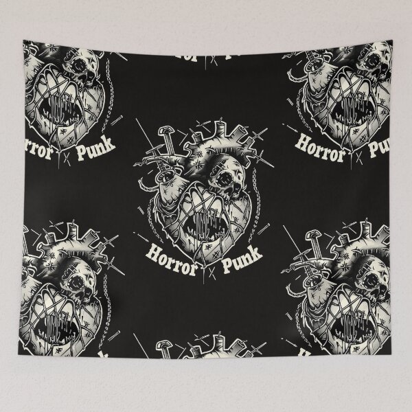 Item preview, “Horror Punk” Heart in Gothic Tattoo Style designed and sold by Piotrek0001.