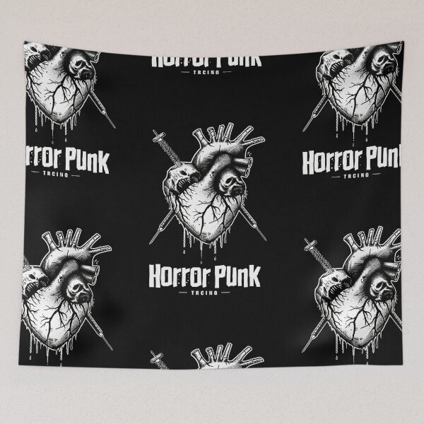 Item preview, “Horror Punk” Heart in Gothic Tattoo Style designed and sold by Piotrek0001.