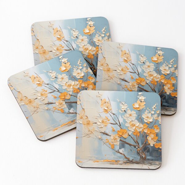 Item preview, Witch Hazel - Impasto Floral designed and sold by KootenayDesigns.