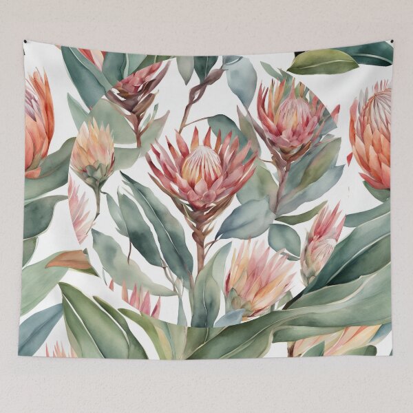 Item preview, Protea flower lovers designed and sold by Yeyishop.