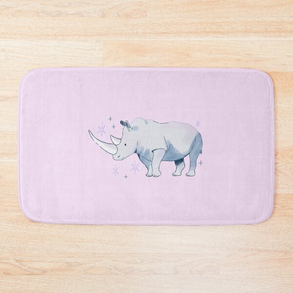 Item preview, Cute rhino illustration  designed and sold by YaraCuteArt.