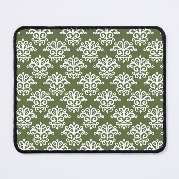 Item preview, Seamless Damask Pattern Green #2 designed and sold by MadeInR.