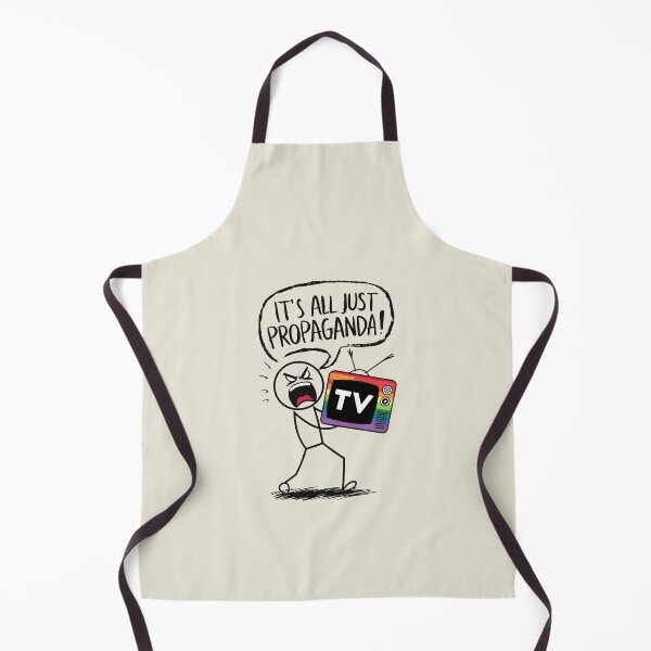 Item preview, Skeptical Static: A Tiny Truth Teller Holding TV designed and sold by SweetLog.