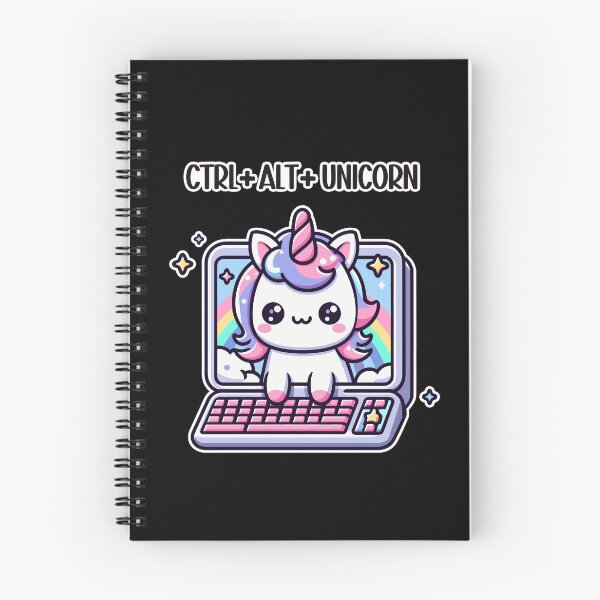 Item preview, Cute Unicorn Emerging from Computer Screen designed and sold by Brudy-R.