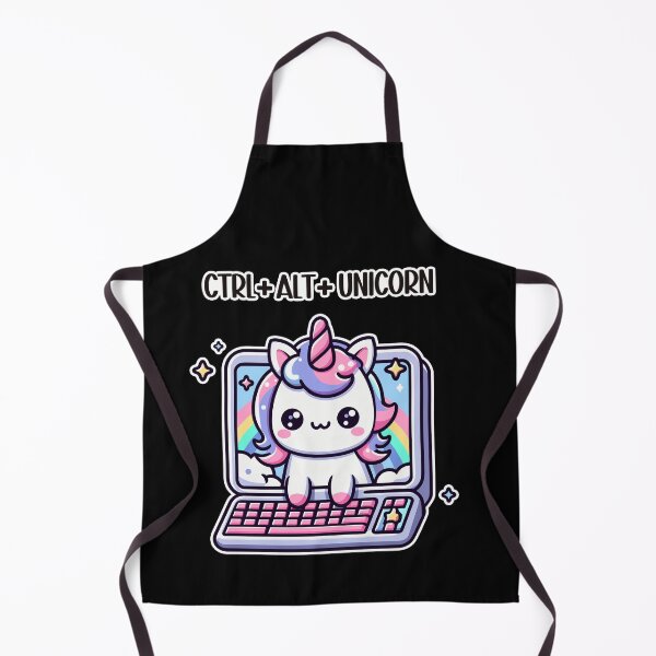 Item preview, Cute Unicorn Emerging from Computer Screen designed and sold by Brudy-R.