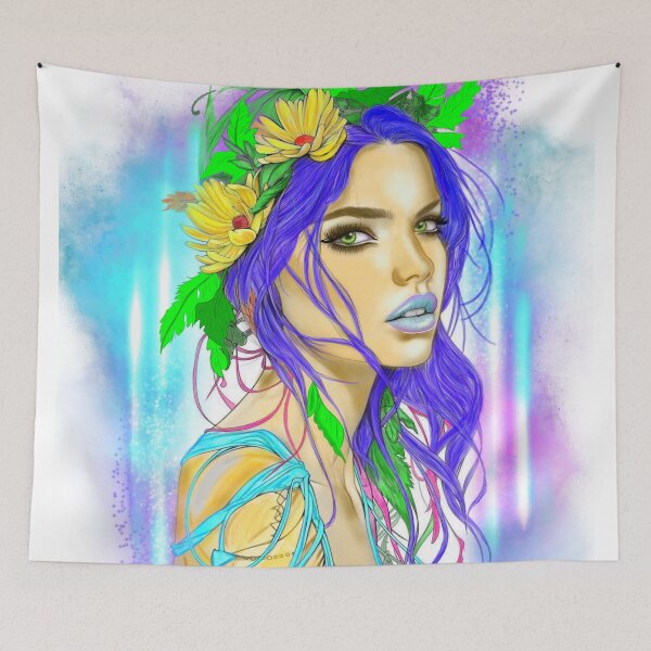Item preview, Boho girl designed and sold by MeliiisandreArt.