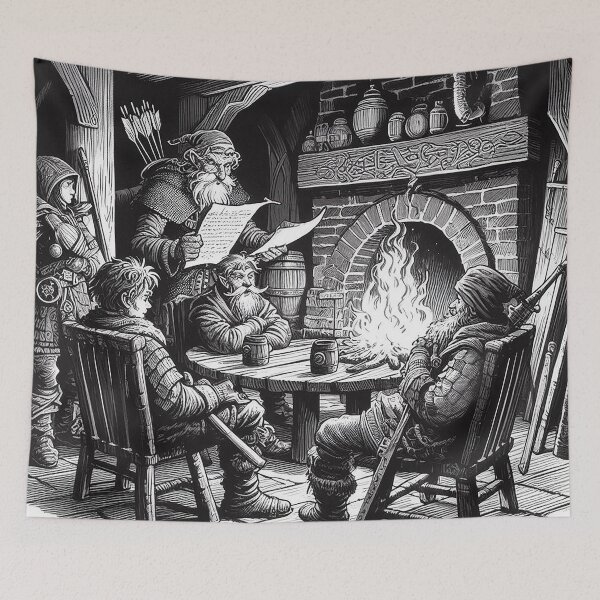 Item preview, Fantasy tavern scene designed and sold by BlueGnome.