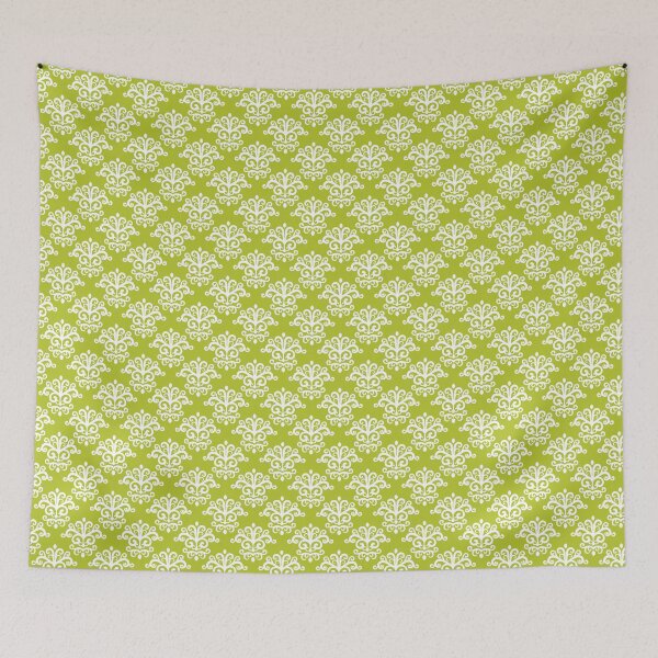 Item preview, Seamless Damask Pattern Green #3 designed and sold by MadeInR.