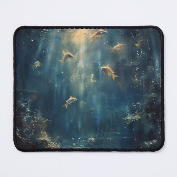 Item preview, Fish Glowing in Deep Sea designed and sold by palmyst.