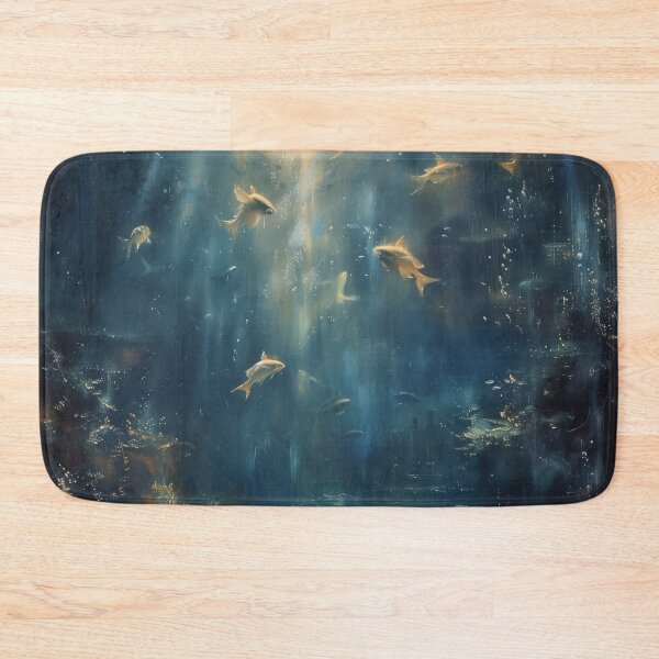 Item preview, Fish Glowing in Deep Sea designed and sold by palmyst.