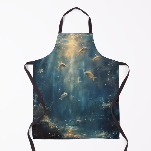 Item preview, Fish Glowing in Deep Sea designed and sold by palmyst.