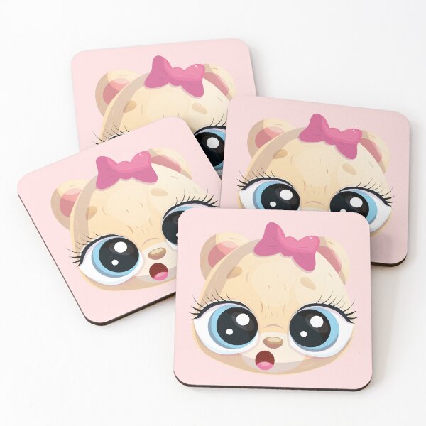 Item preview, Funny bear face with big eyes designed and sold by IrinaCuteLab.