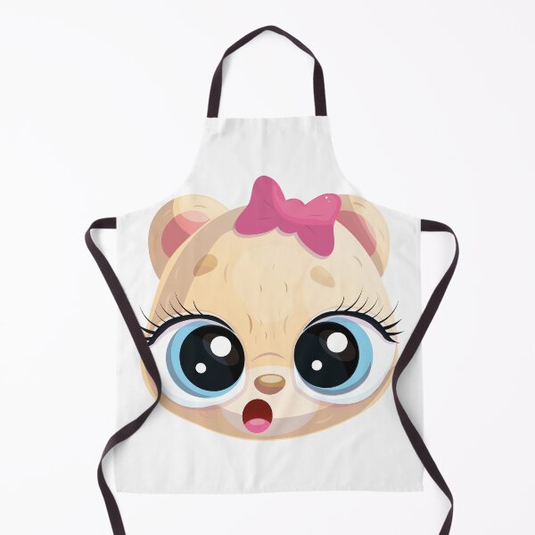Item preview, Funny bear face with big eyes designed and sold by IrinaCuteLab.