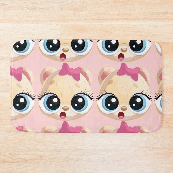 Item preview, Funny bear face with big eyes designed and sold by IrinaCuteLab.