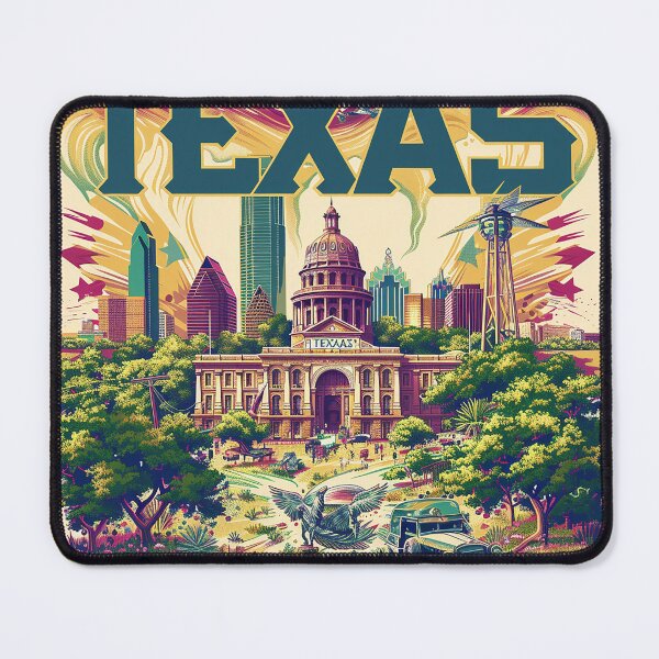 Item preview, Texas City Art designed and sold by nomiraclehere.