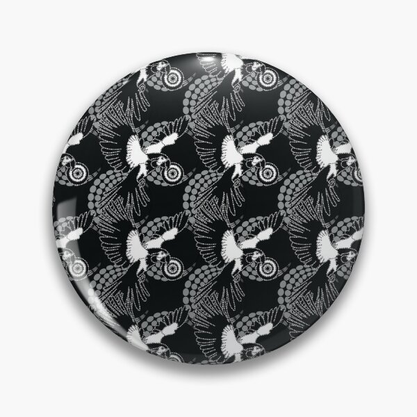 Item preview, Black and White Arara bird  designed and sold by Tatiana Ribeiro.