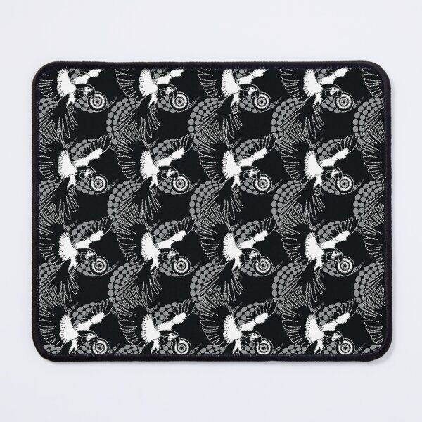 Item preview, Black and White Arara bird  designed and sold by Tatiana Ribeiro.