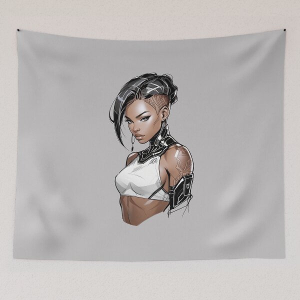 Item preview, Chica cyborg designed and sold by ArtCraftLab.
