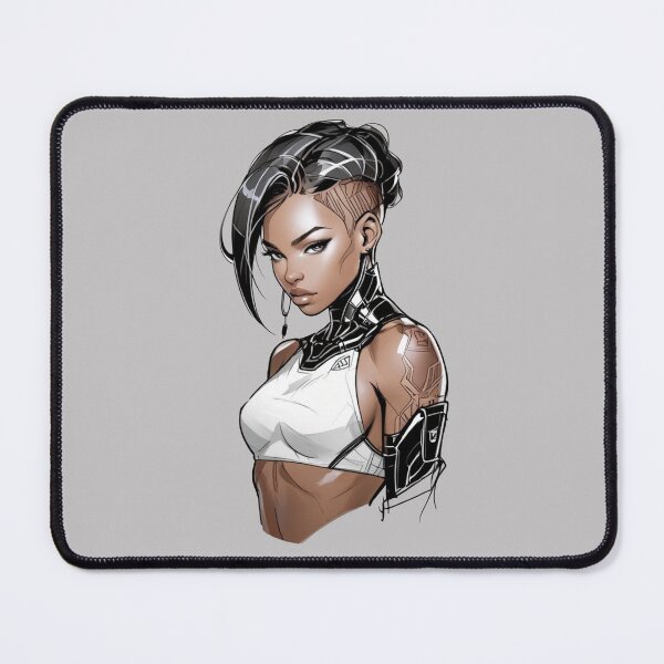 Item preview, Cyborg Girl designed and sold by ArtCraftLab.