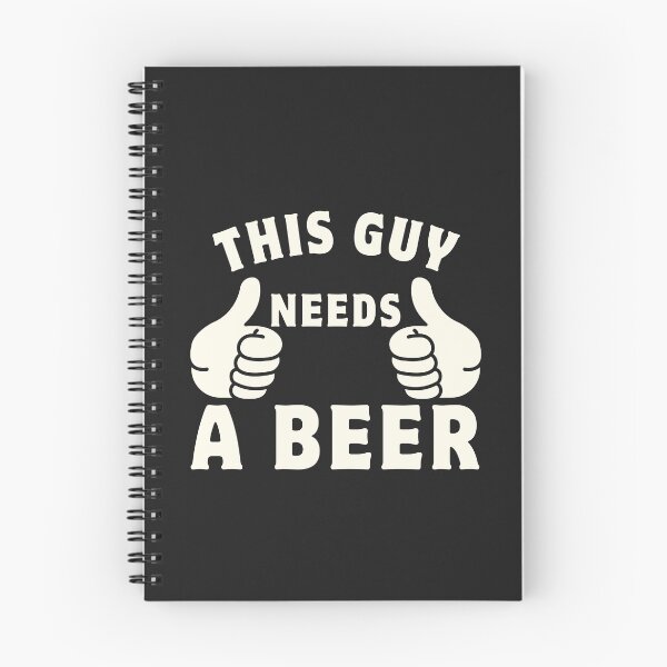 Item preview, This Guy Needs A Beer Essential T-Shirt designed and sold by padeddesignart.