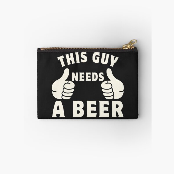 Item preview, This Guy Needs A Beer Essential T-Shirt designed and sold by padeddesignart.