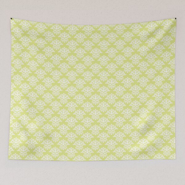 Item preview, Seamless Damask Pattern Green #5 designed and sold by MadeInR.