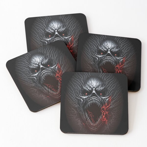 Item preview, Scary screaming face designed and sold by Fantasy-Art.nl.