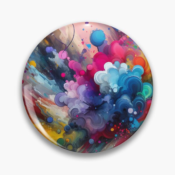 Item preview, Multicolored Ink Splotches designed and sold by That-Guys-Merch.