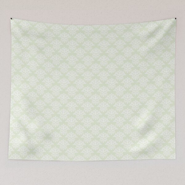 Item preview, Seamless Damask Pattern Green #6 designed and sold by MadeInR.