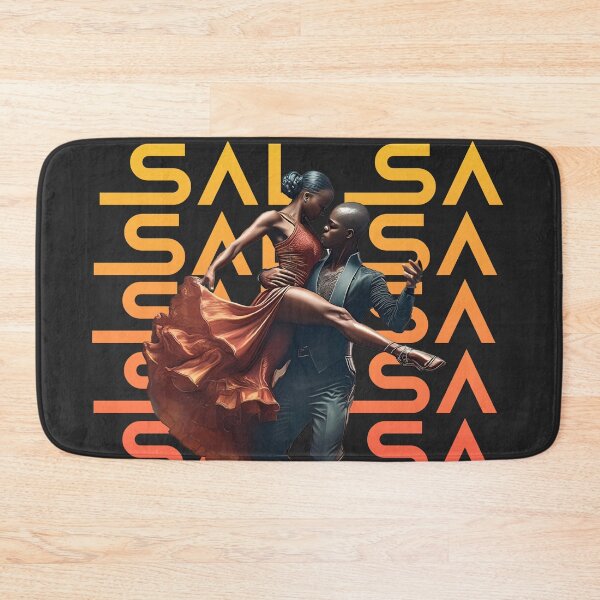 Item preview, salsa dancer couple Latin dancer gif designed and sold by La Loca.